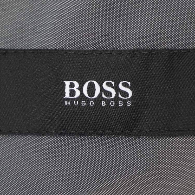 مملوكة مسبقًا Boss By Hugo Boss Grey Virgin Wool Blazer and Pants Suit XXL