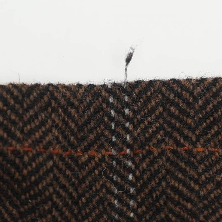 Pre Owned معطف توييد بني بوس باي هوغو بوس مقاس كبير