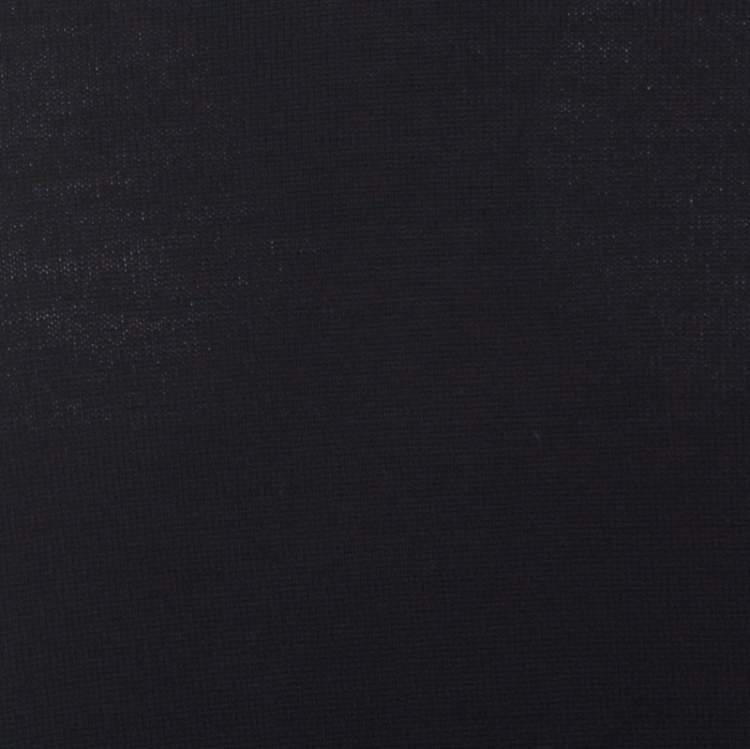 Pre Owned Boss By Hugo Boss Black Wool Slim Fit Baku-Z Jumper S