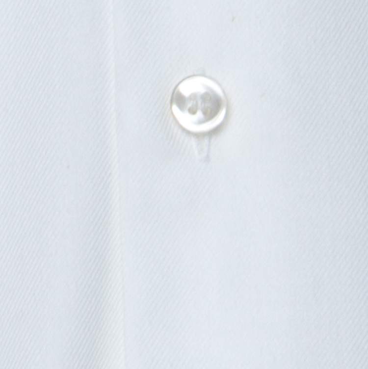 Pre Owned Boss By Hugo Boss White Cotton Regular Fit Gerald Shirt M