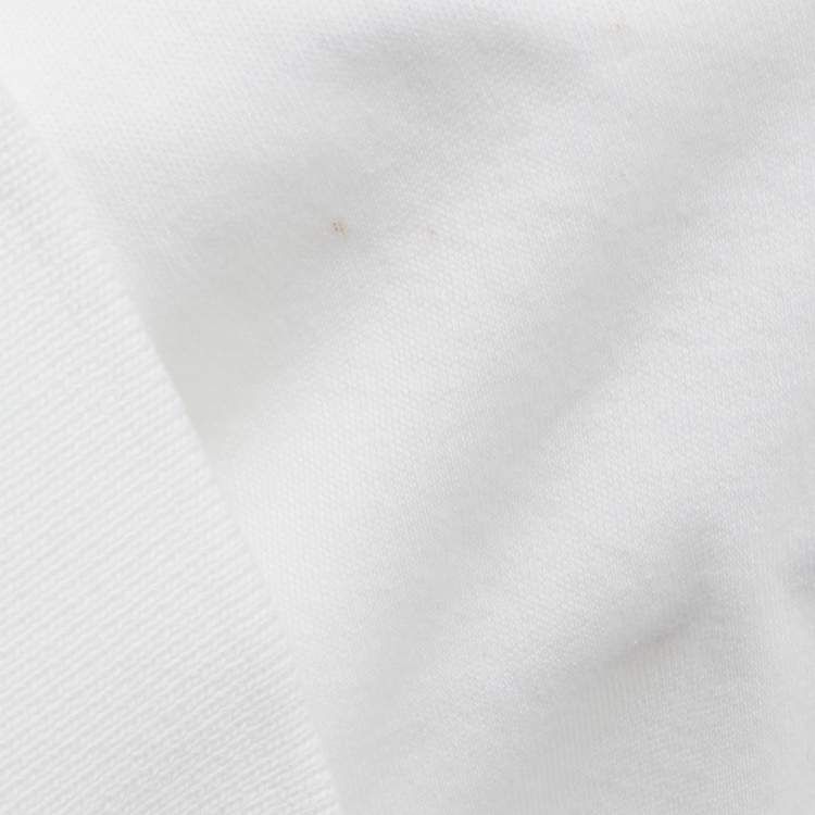 Pre Owned Boss By Hugo Boss White Cotton T-Perry 14 Polo Shirt L