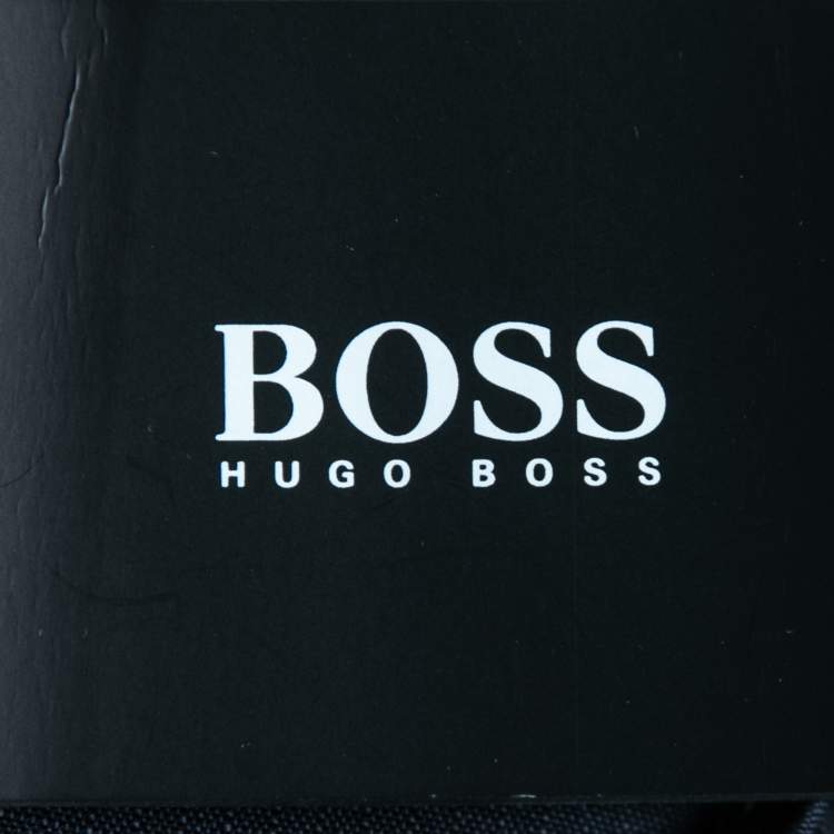 Pre Owned Boss By Hugo Boss Blue Grey Wool Single-Breasted Suit 3XL