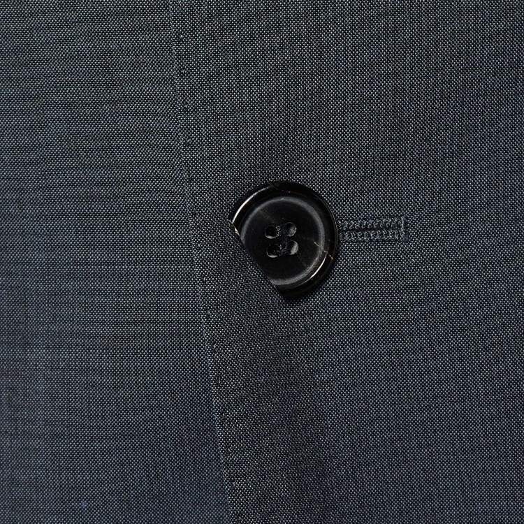 Pre Owned Boss By Hugo Boss Grey Virgin Wool Suit XL