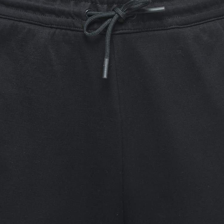 Pre Owned Boss By Hugo Boss Black Knit Drawstring Lounge Pants L
