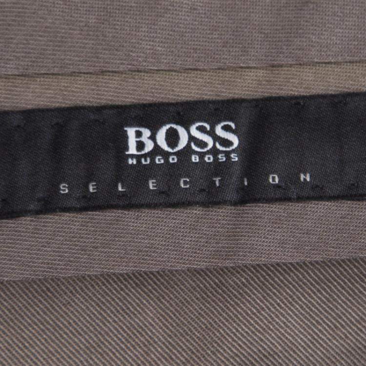 Boss By Hugo Boss Grey Regular Fit 
