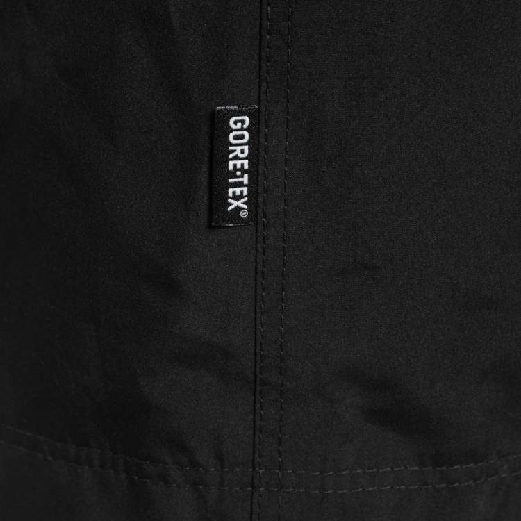 Pre Owned Boss By Hugo Boss Black Synthetic Single Breasted Coat M
