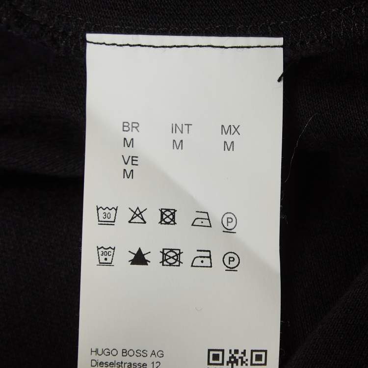 Pre Owned Boss By Hugo Boss Black Pima Cotton Pallas Polo T-Shirt XXL