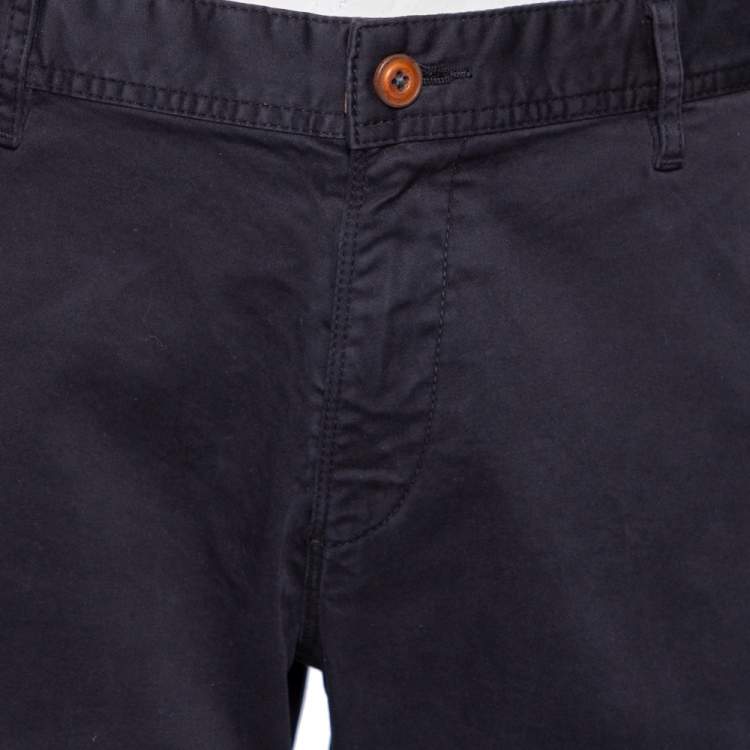 Pre Owned Boss Orange by Hugo Boss Midnight Blue Regular Fit Pants XL