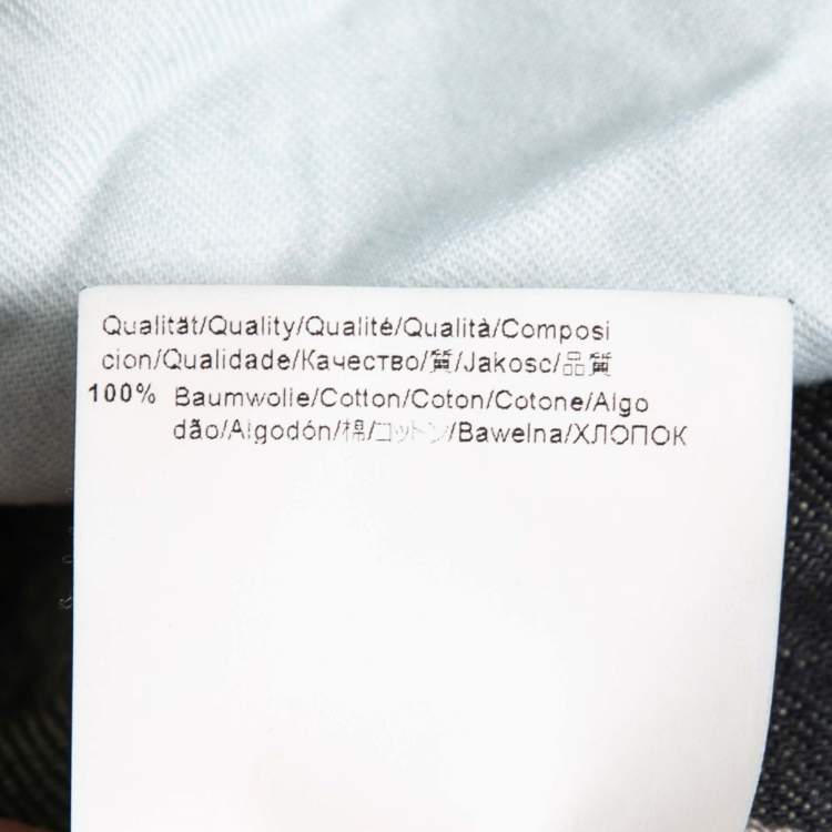 Pre Owned Boss Orange by Hugo Boss Dark Blue Denim Regular Fit Jeans L Waist 34"