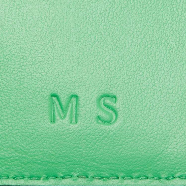 Pre Owned Bottega Veneta Black Intrecciato Leather Card Holder 