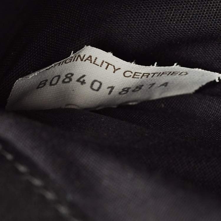 Pre Owned Bottega Veneta Black Intrecciato Leather Document Clutch