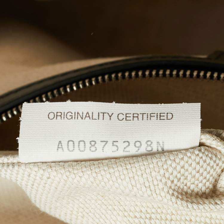 Pre Owned Bottega Veneta Classic Portfolio Black Intrecciato Leather Bag