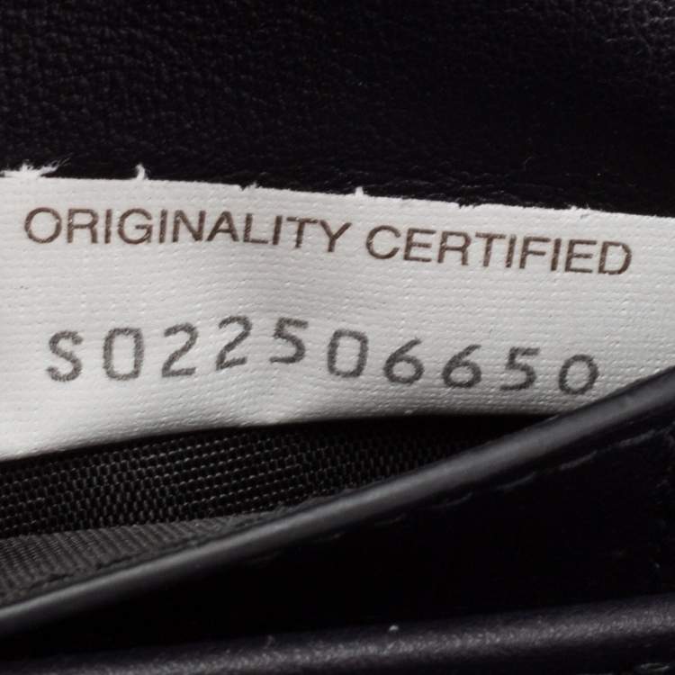 Pre Owned Bottega Veneta Black Intrecciato Leather Bifold Wallet