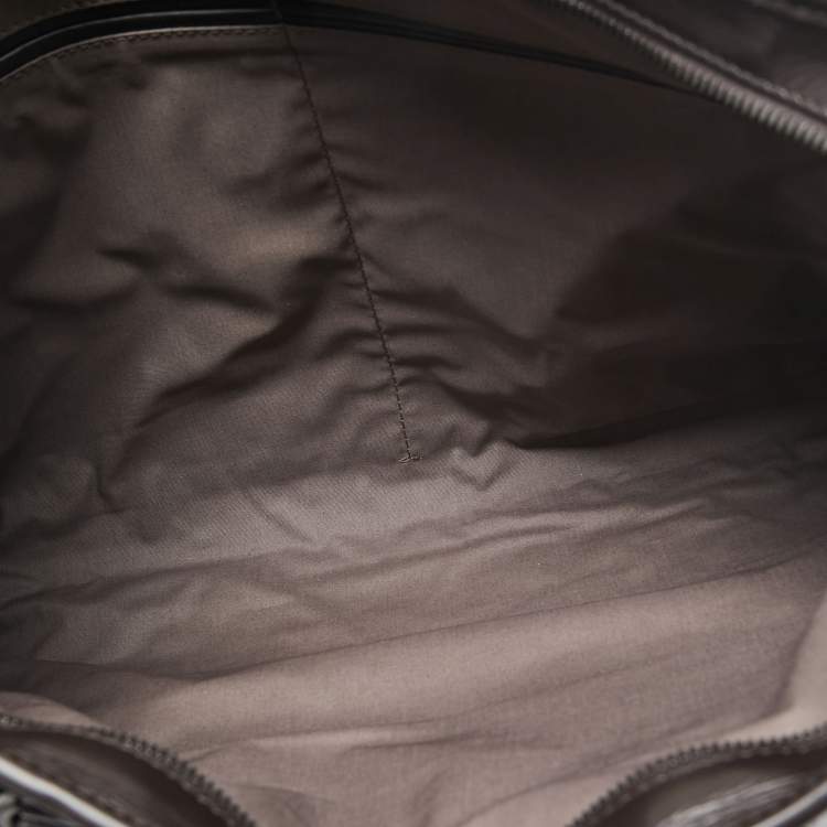 Pre Owned Bottega Veneta Brown Intrecciato Leather Briefcase
