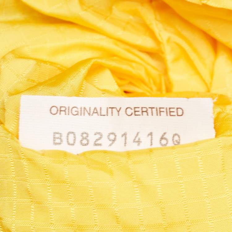 Pre Owned Bottega Veneta Multicolor Nylon Paper Touch Fold Over Tote