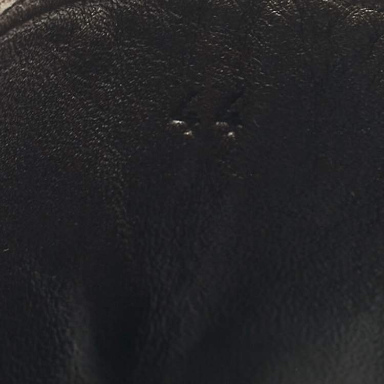 Pre Owned Bottega Veneta Black Leather Lug Chelsea Boots Size 44