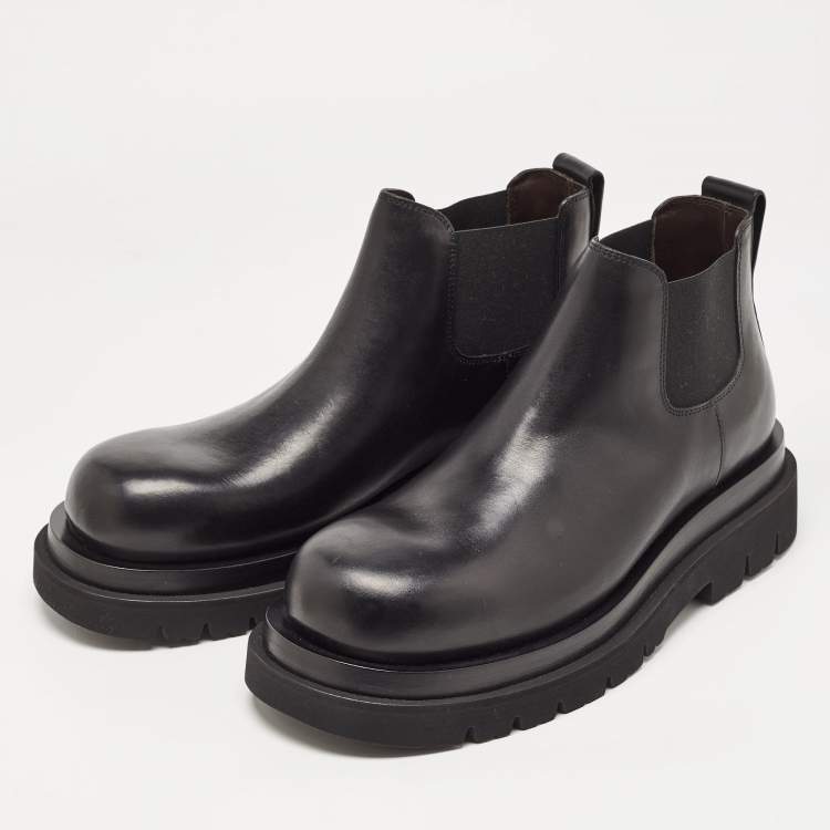 Bottega Veneta Tractor Boots black & purple SZ:41 – Bankofgrails