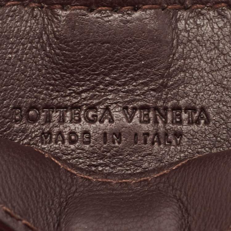 Pre Owned Bottega Veneta Brown Leather iPod Nano Case
