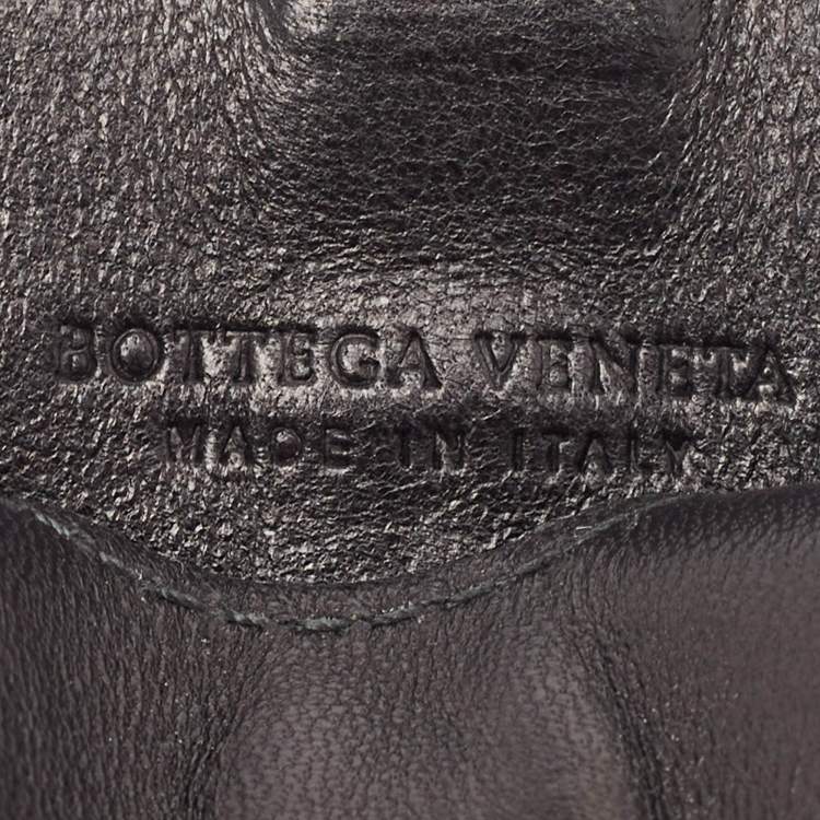 Pre Owned Bottega Veneta Black Leather iPod Nano Case