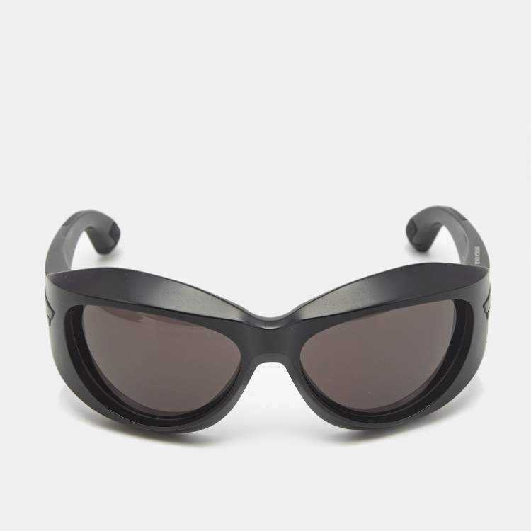 Pre Owned Bottega Veneta Black BV1087S Unapologetic Sunglasses