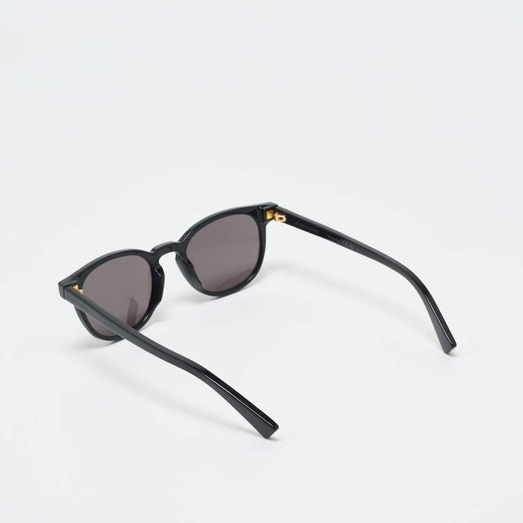 Pre Owned Bottega Veneta Black BV1253S Stud Sunglasses