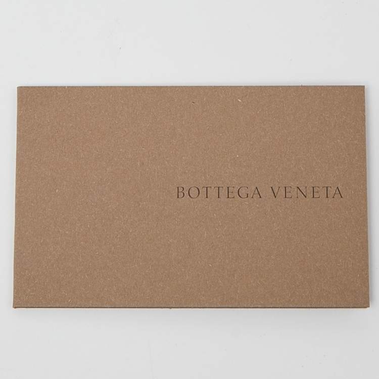 Pre Owned Bottega Veneta Indigo Intrecciato Leather Passport Holder