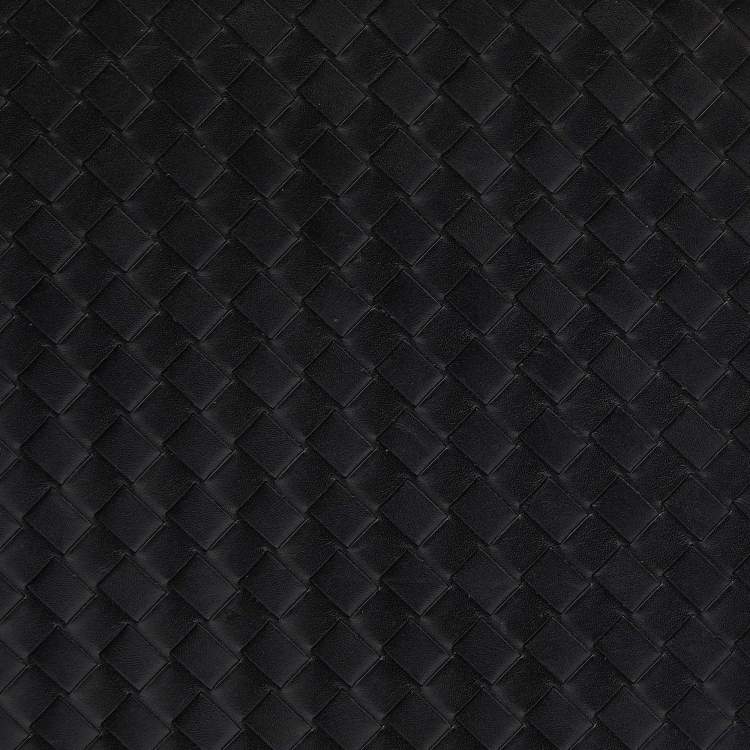 Pre Owned Bottega Veneta Black Intrecciato Leather Agenda Cover
