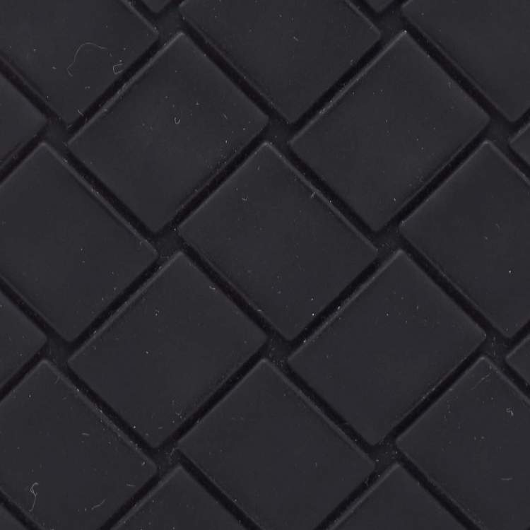 Pre Owned Bottega Veneta Black Intrecciato Rubber iPhone 14 Pro Max Case On Strap
