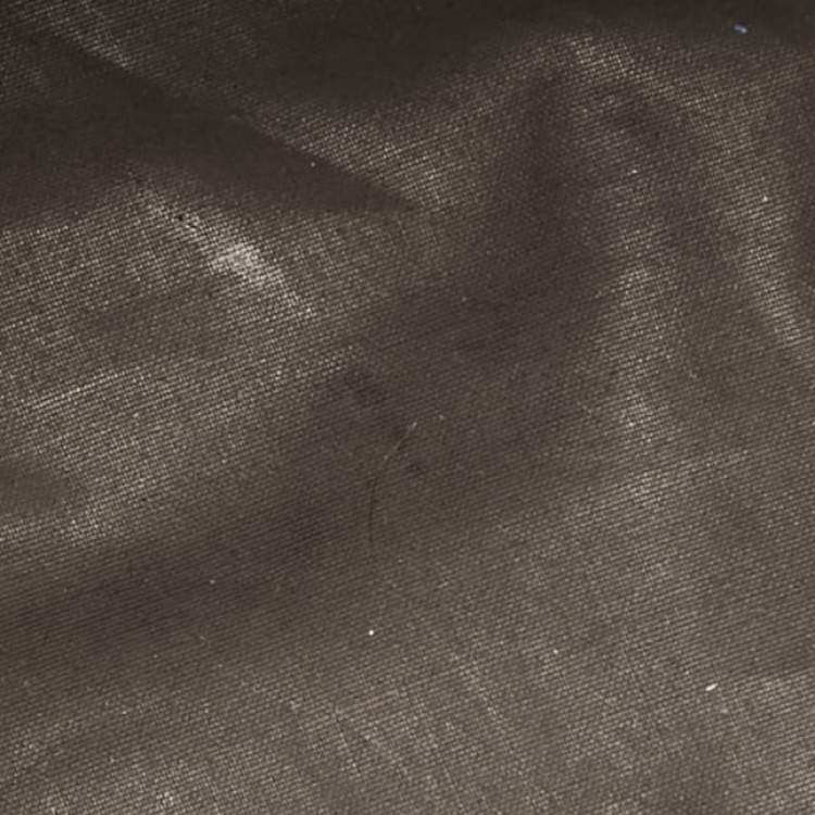 Pre Owned Bottega Veneta Dark Brown Intrecciato Leather Duffle Bag