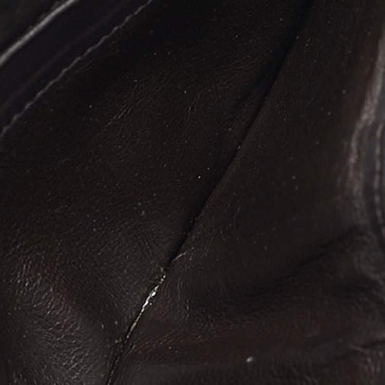 مملوكة مسبقًا Bottega Veneta Dark Brown  Intrecciato Leather Bifold Wallet