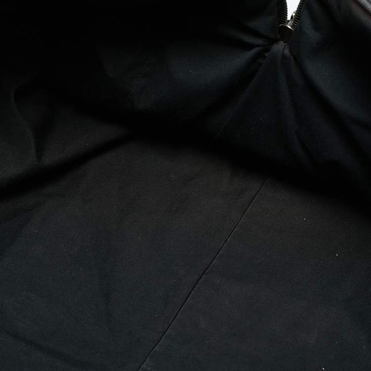 مملوكة مسبقًا Bottega Veneta Black Intrecciato Leather Duffel Bag