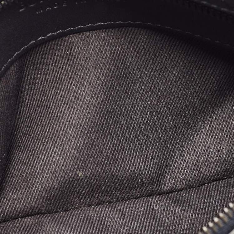 Pre Owned Bottega Veneta Dark Blue Intrecciato Leather Belt Bag