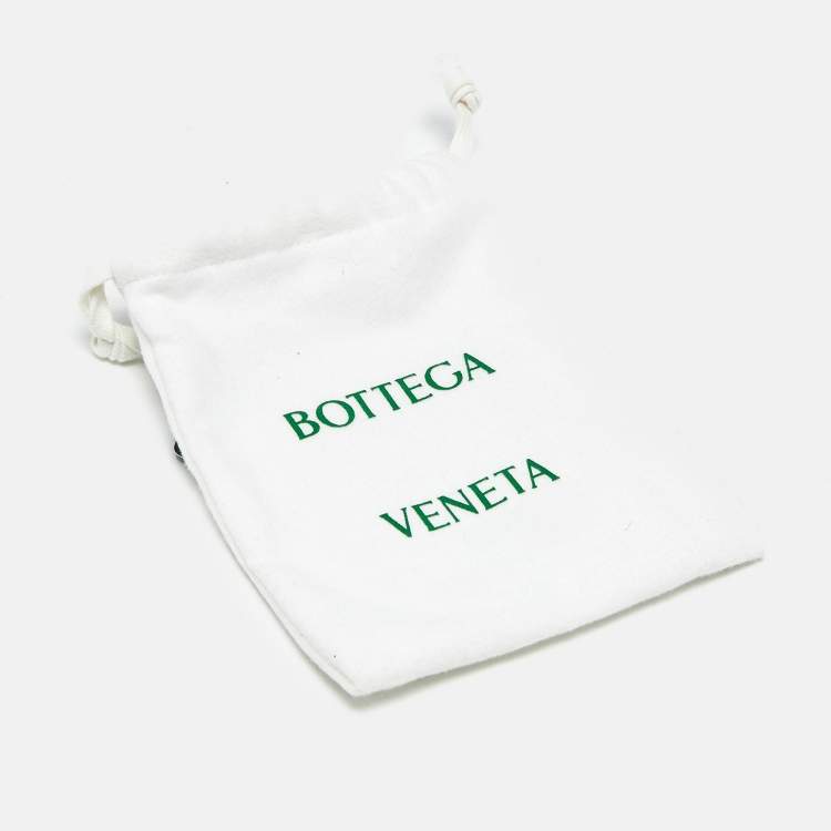 Pre Owned Bottega Veneta Black Intrecciato Leather Bifold Card Holder