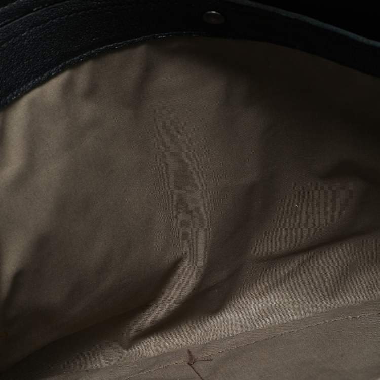 Pre Owned Bottega Veneta Tricolor Intrecciato Leather Document Pouch