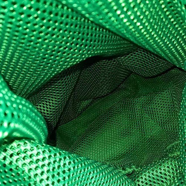 Pre Owned Bottega Veneta Green Fabric Cassette Backpack