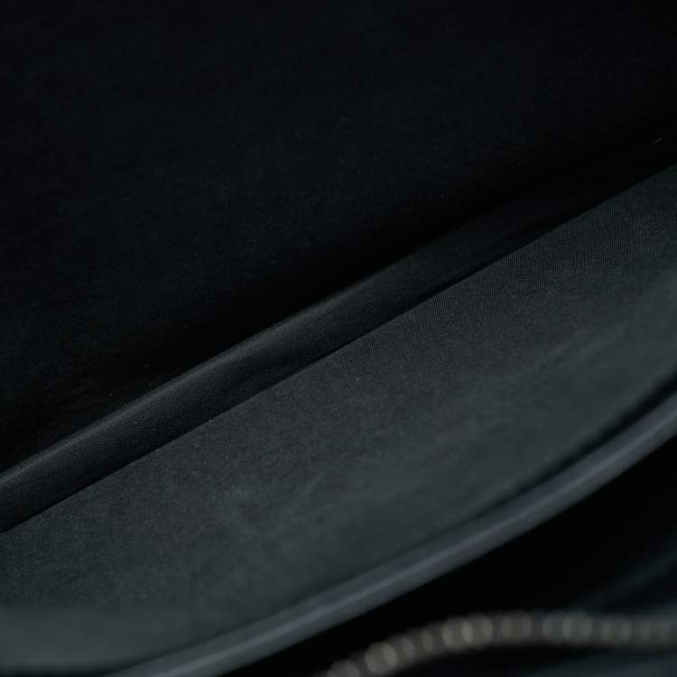 مملوكة مسبقًا حقيبة عمل بوتيغا فينيتا جلد إنتريشياتو سوداء بسحاب