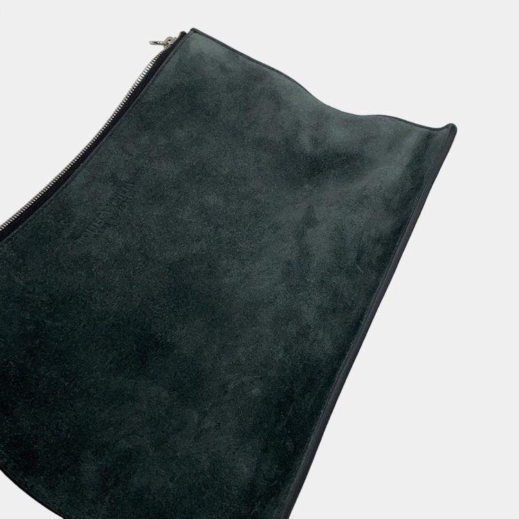 Pre Owned Bottega Veneta Maxi Intrecciato Arco Tote Bag Black Leather Size Large