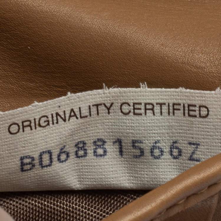 Pre Owned Bottega Veneta Beige Intrecciato Leather Bifold Wallet