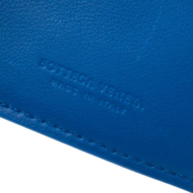 Pre Owned Bottega Veneta Black Intrecciato Leather Bifold Wallet