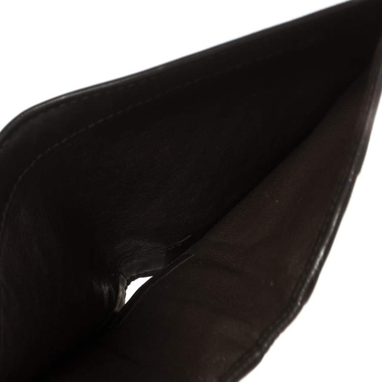 مملوكة مسبقًا Bottega Veneta Brown Intrecciato Leather Card holder