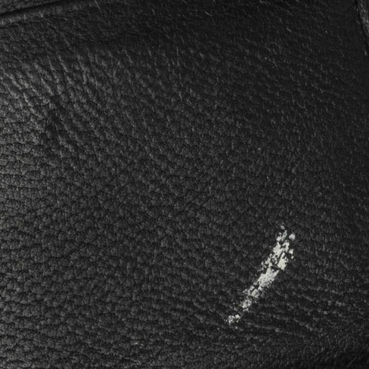 Pre Owned Bottega Veneta Midnight Blue Lizard Bifold Wallet