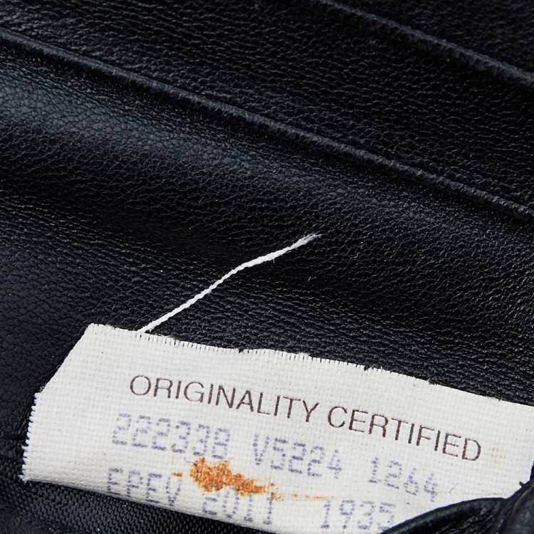 Pre Owned Bottega Veneta Yellow Stingray Bifold Wallet