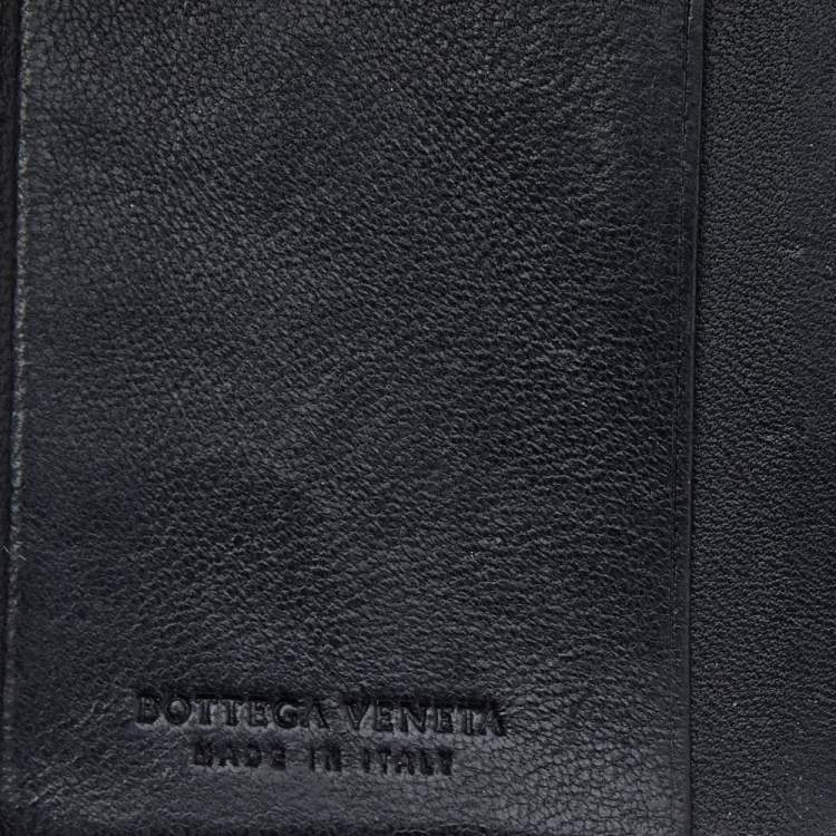 Pre Owned Bottega Veneta Yellow Stingray Bifold Wallet