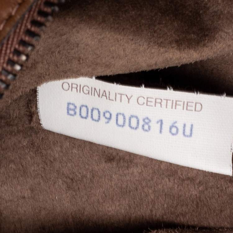 Pre Owned Bottega Veneta Brown Intrecciato Leather Weekender Bag