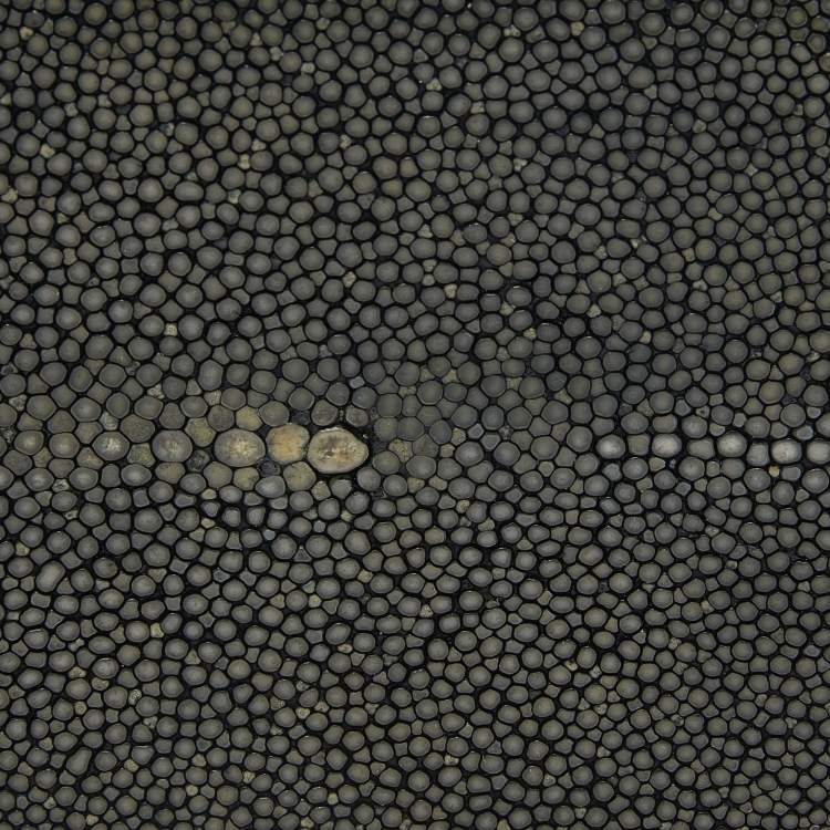 Pre Owned Bottega Veneta Grey Stingray Bifold Wallet