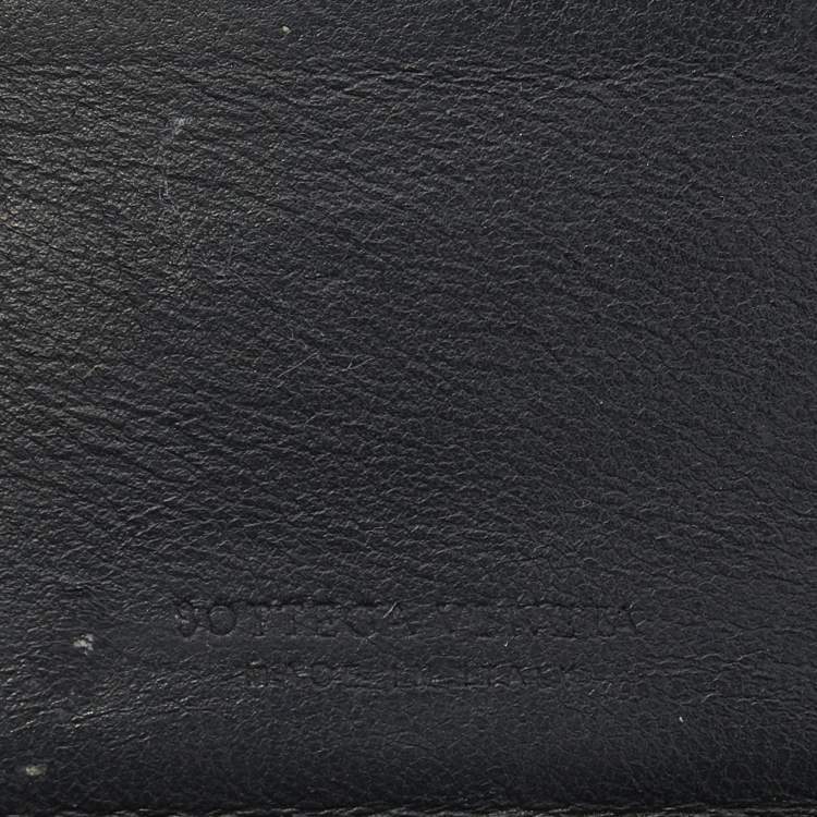 Pre Owned Bottega Veneta Grey Stingray Bifold Wallet