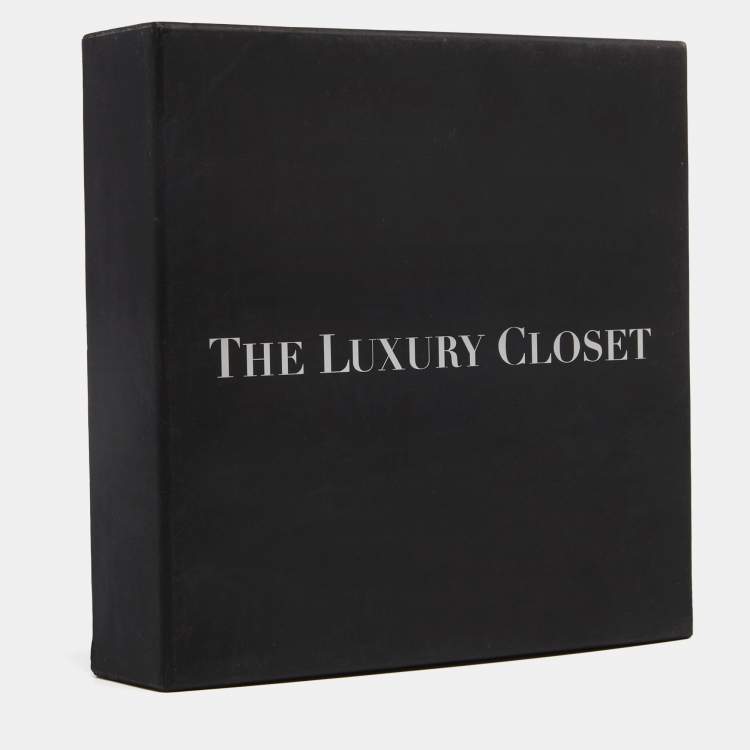 Pre Owned Bottega Veneta Dark Brown Intrecciato Leather Zip Around Wallet Organizer