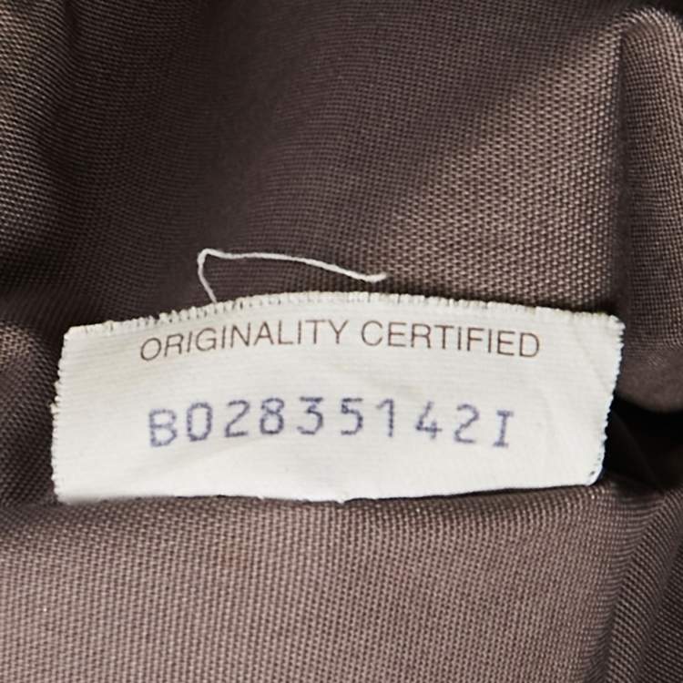 Pre Owned Bottega Veneta Navy Blue Intrecciato Leather Messenger Bag