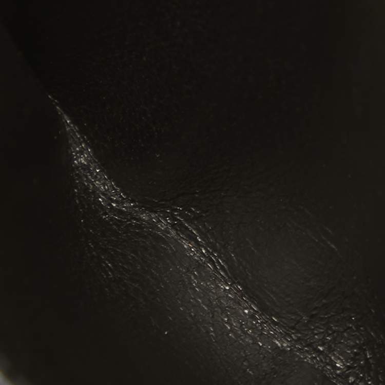 Pre Owned Bottega Veneta Grey Intrecciato Leather Card Holder