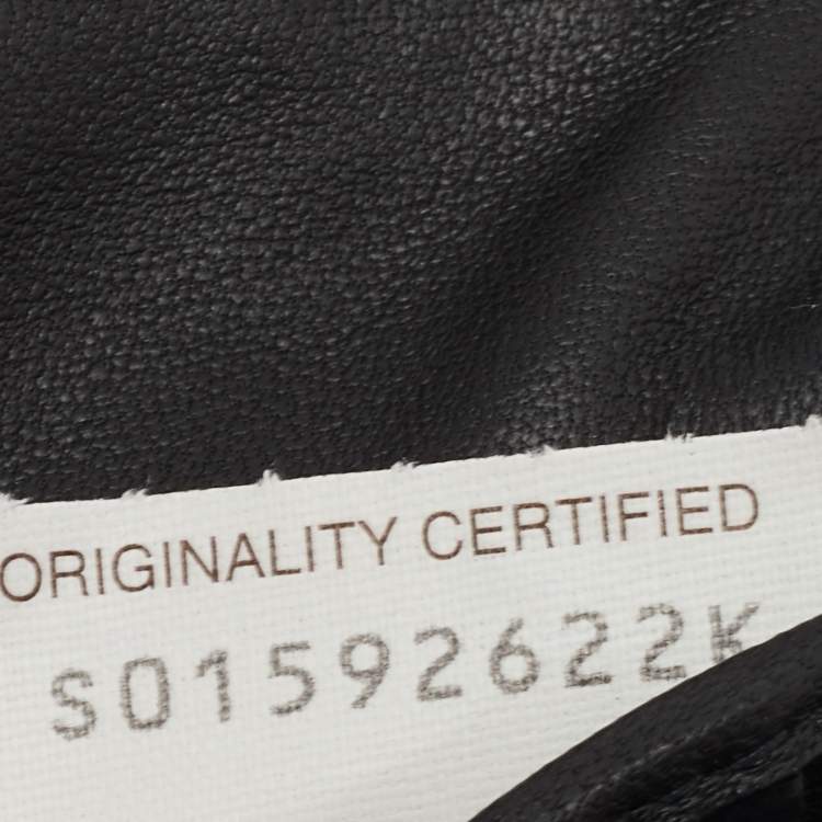 Pre Owned Bottega Veneta Dark Grey Printed Intrecciato Leather Bifold Card Case 